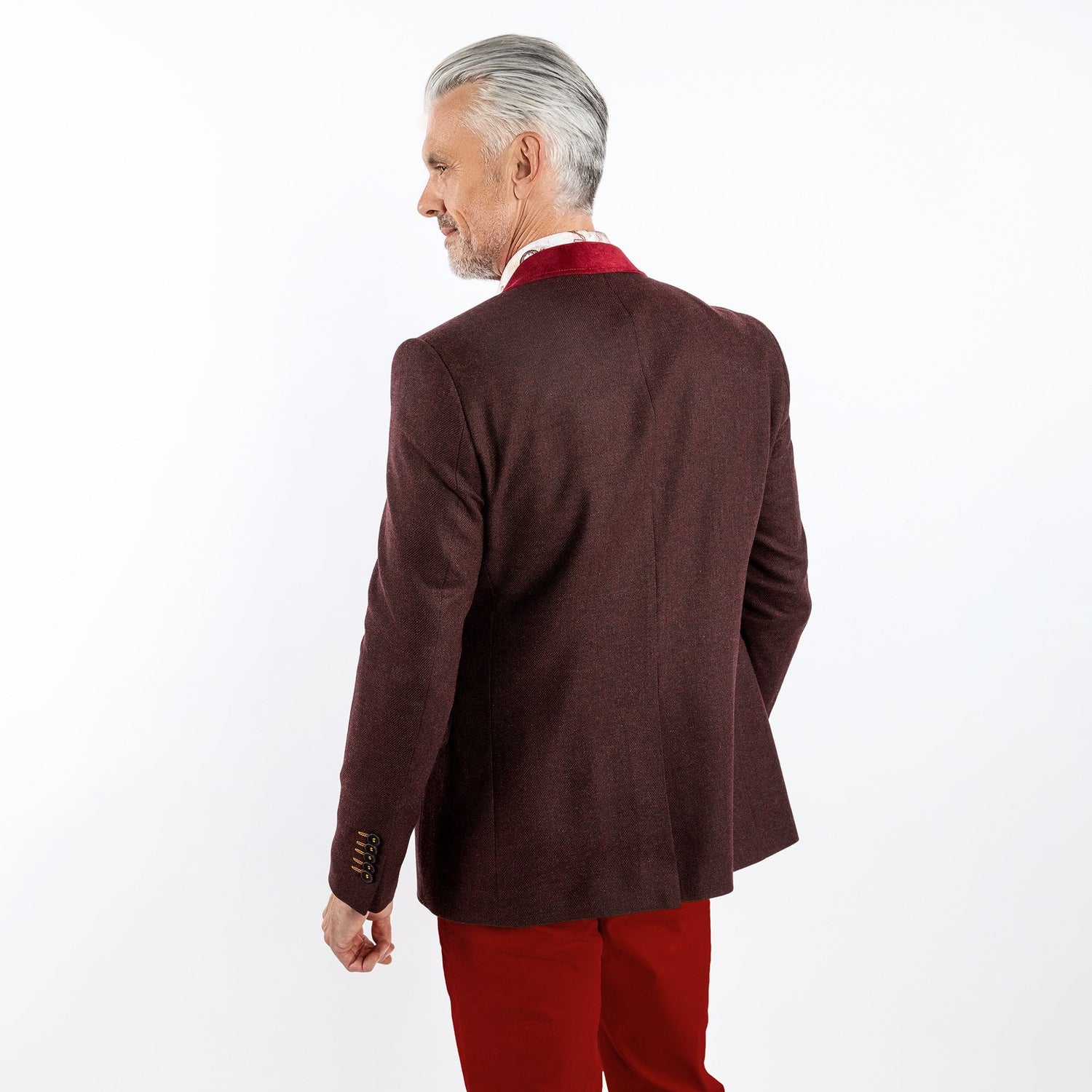 THE CREATIVE CONTRAST COAT - Premium Men's Patterned Shirt by Claudio Lugli | Bold Design, Tailored Fit, Best Printed Shirts