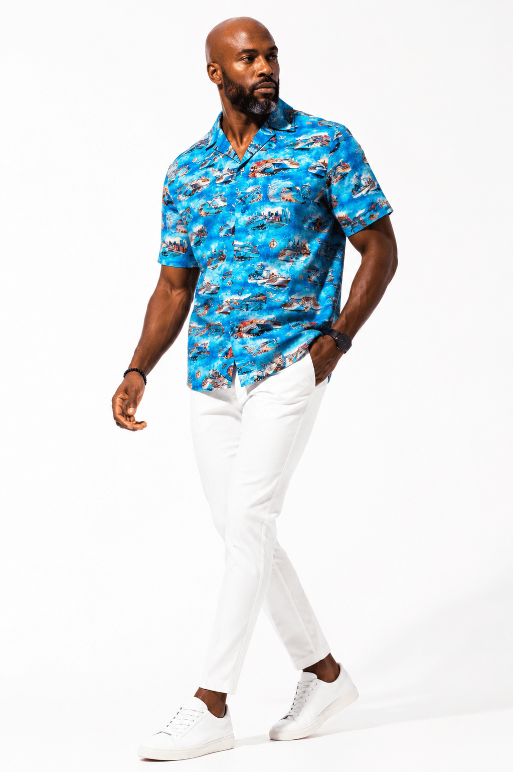THE CRUISE SHIP HAWAIIAN SHIRT - Claudio Lugli Shirts