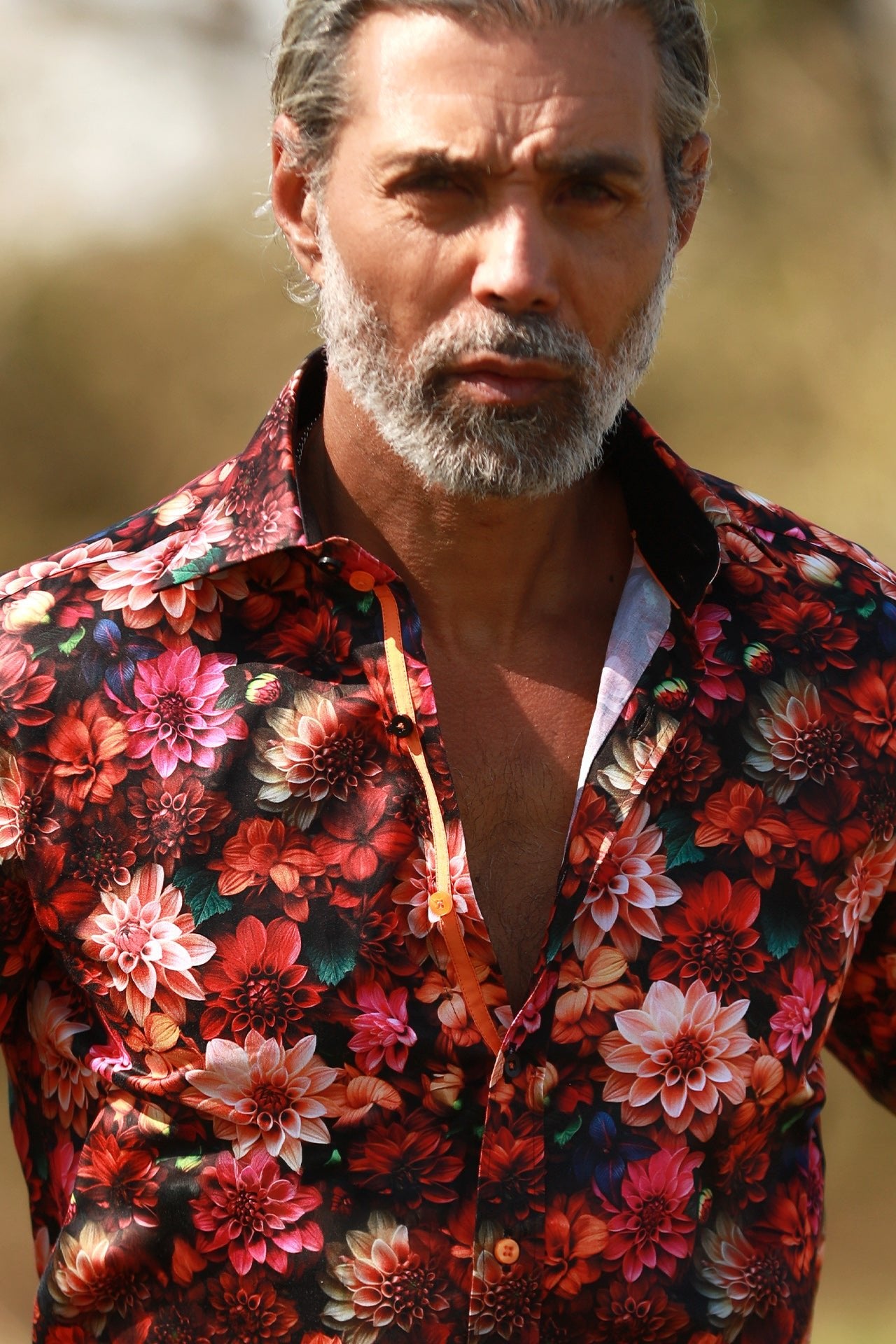 THE HOUSE OF DAHLIA PRINTED SHIRT - Claudio Lugli Shirts