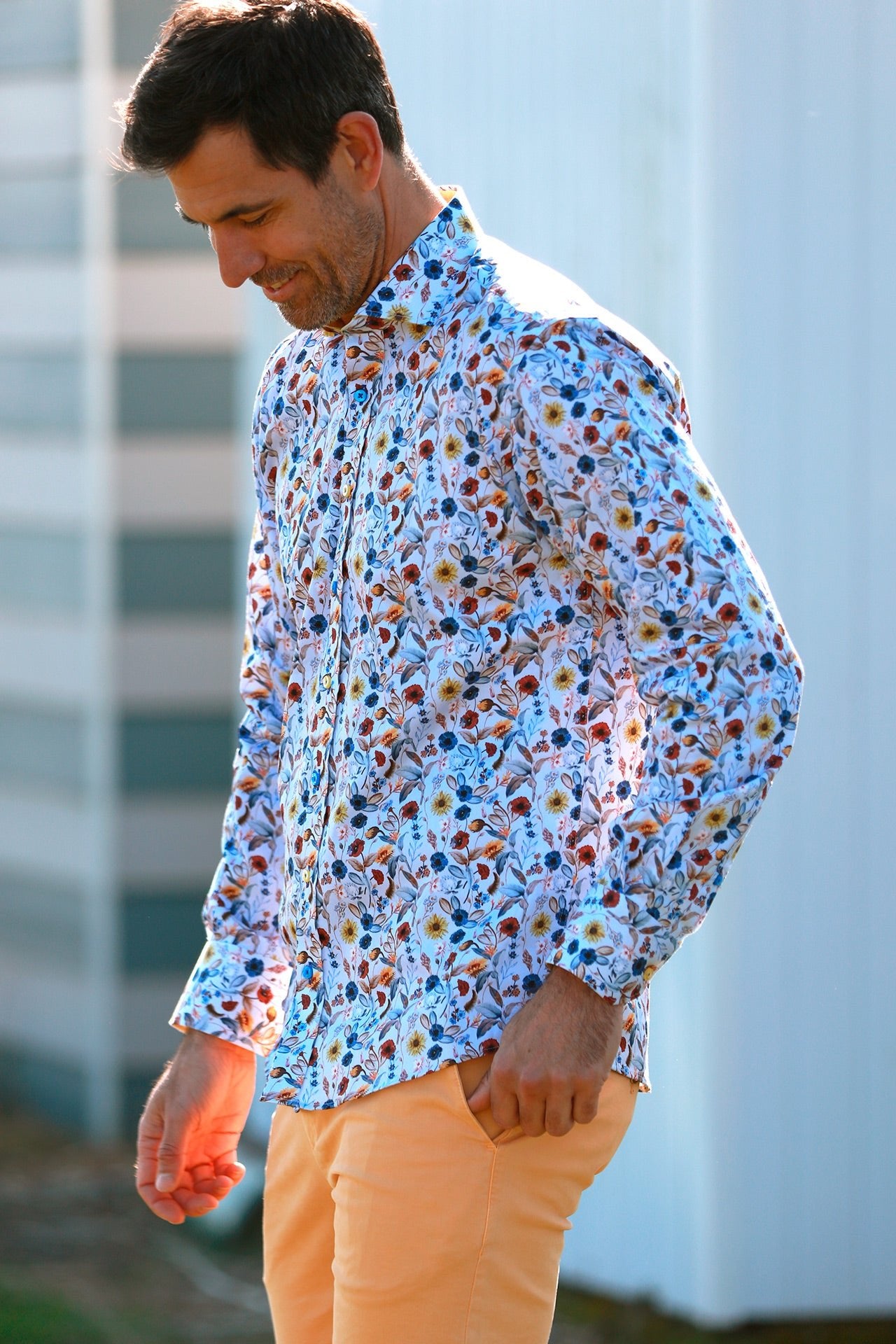 THE MIDSUMMER PRINT SHIRT - Premium Men's Patterned Shirt by Claudio Lugli | Bold Design, Tailored Fit, Best Printed Shirts