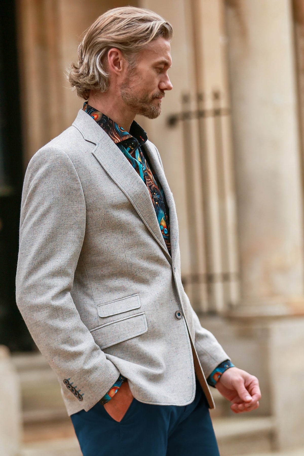 The Riviera Tailored Jacket - Claudio Lugli Shirts