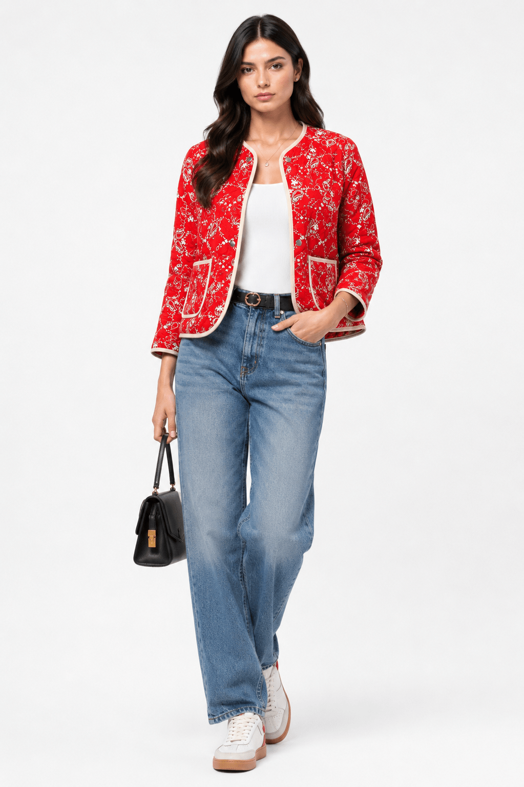 THE RODEO BANDANA QUILTED JACKET - Claudio Lugli Shirts