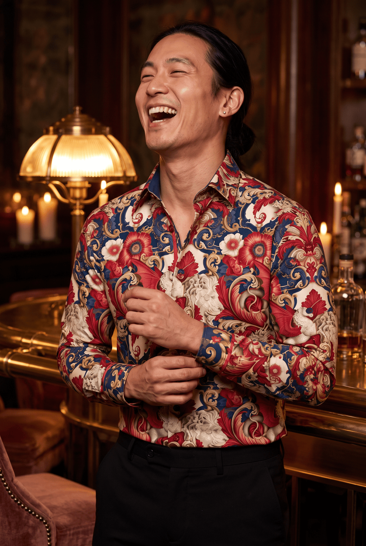The Royal Guardian Print Shirt - Claudio Lugli Shirts