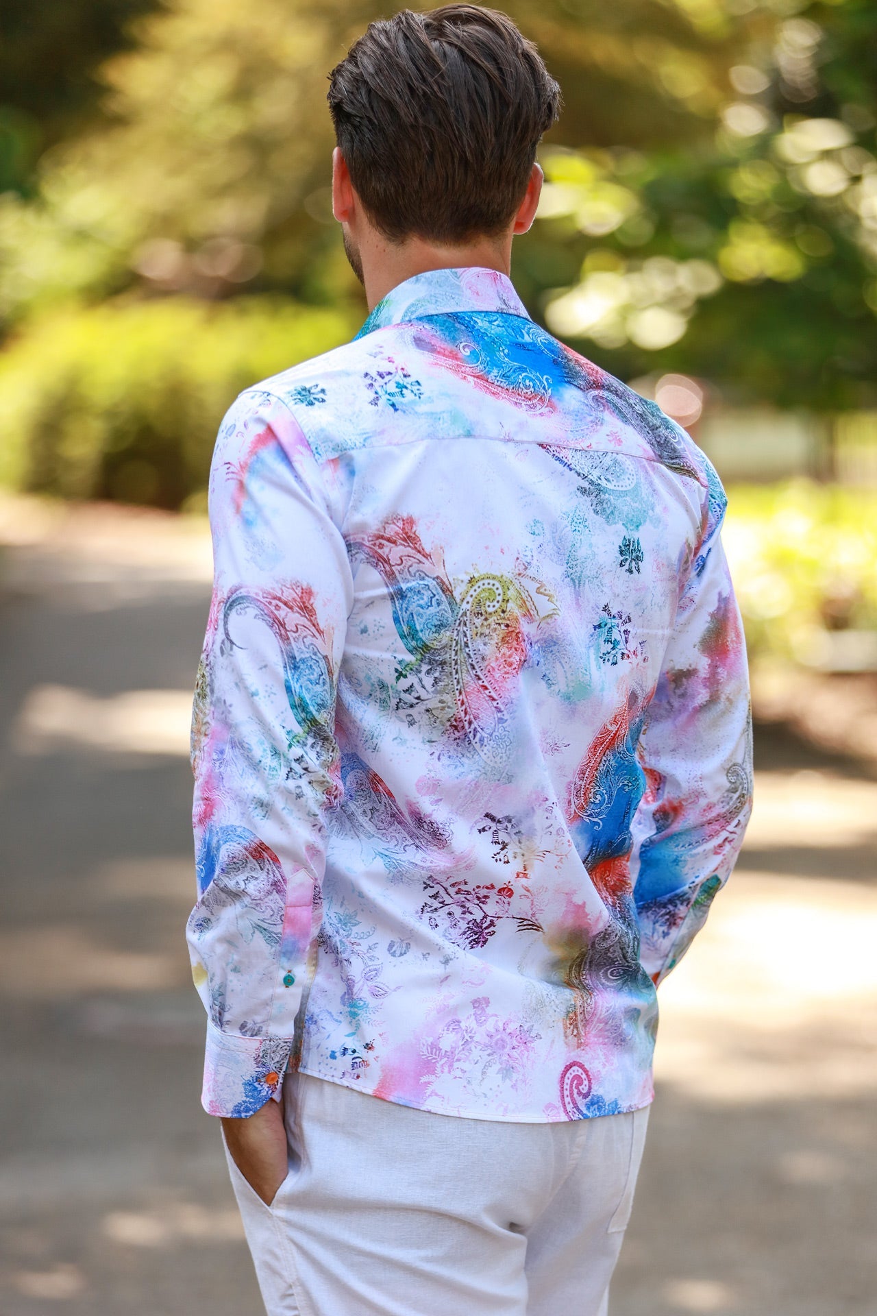 THE SUMMER MIRAGE PRINT SHIRT - Claudio Lugli Shirts