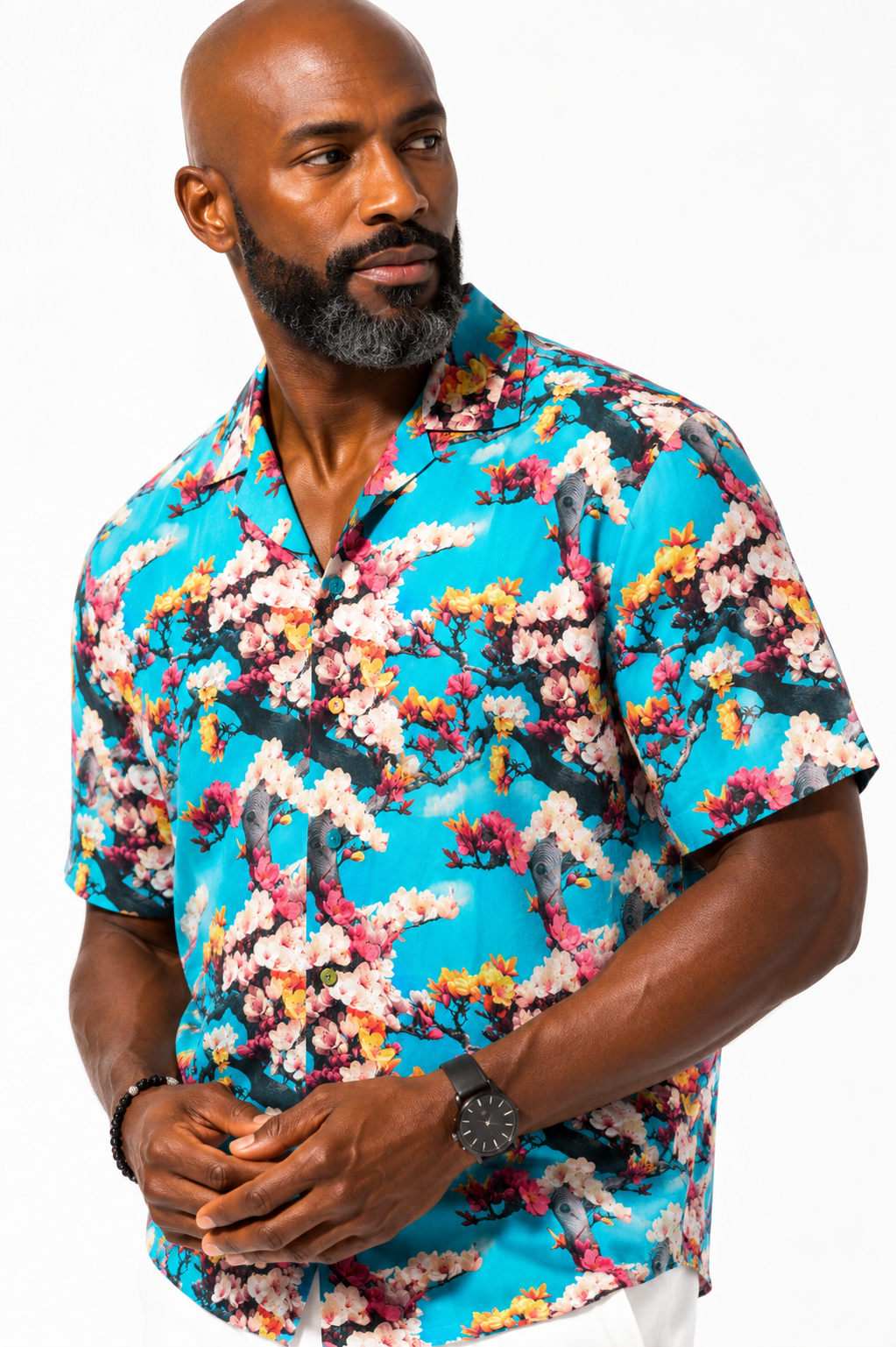 THE TROPICAL BLOSSOM HAWAIIAN SHIRT - Claudio Lugli Shirts