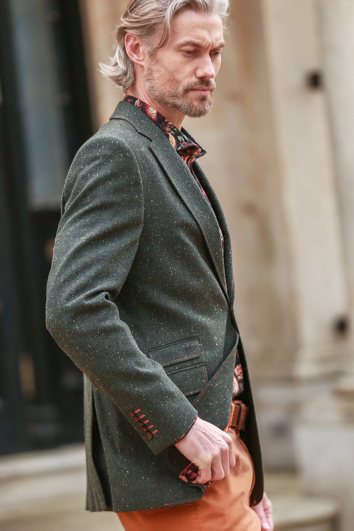 The True-to-Size Wool Tailored Jacket - Claudio Lugli Shirts