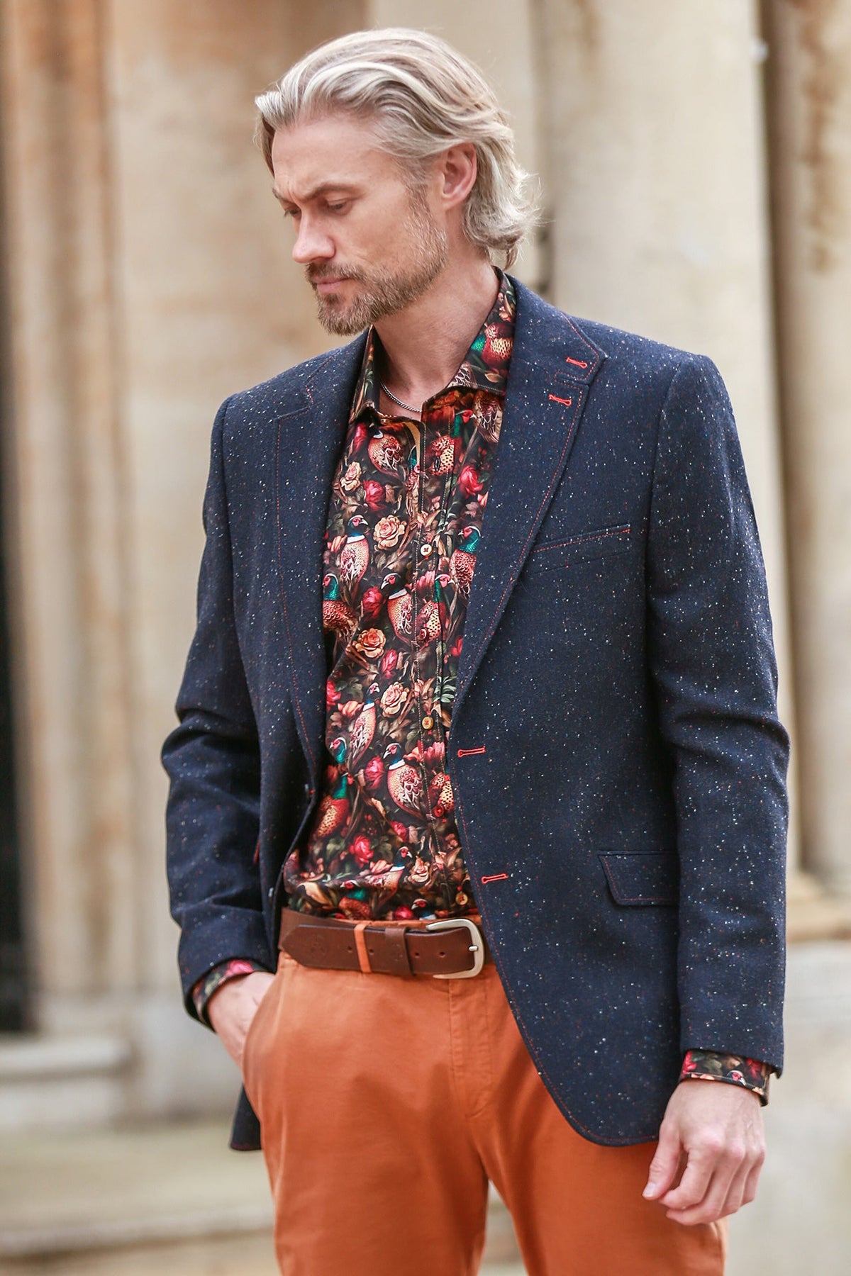 The True-to-Size Wool Tailored Jacket - Claudio Lugli Shirts