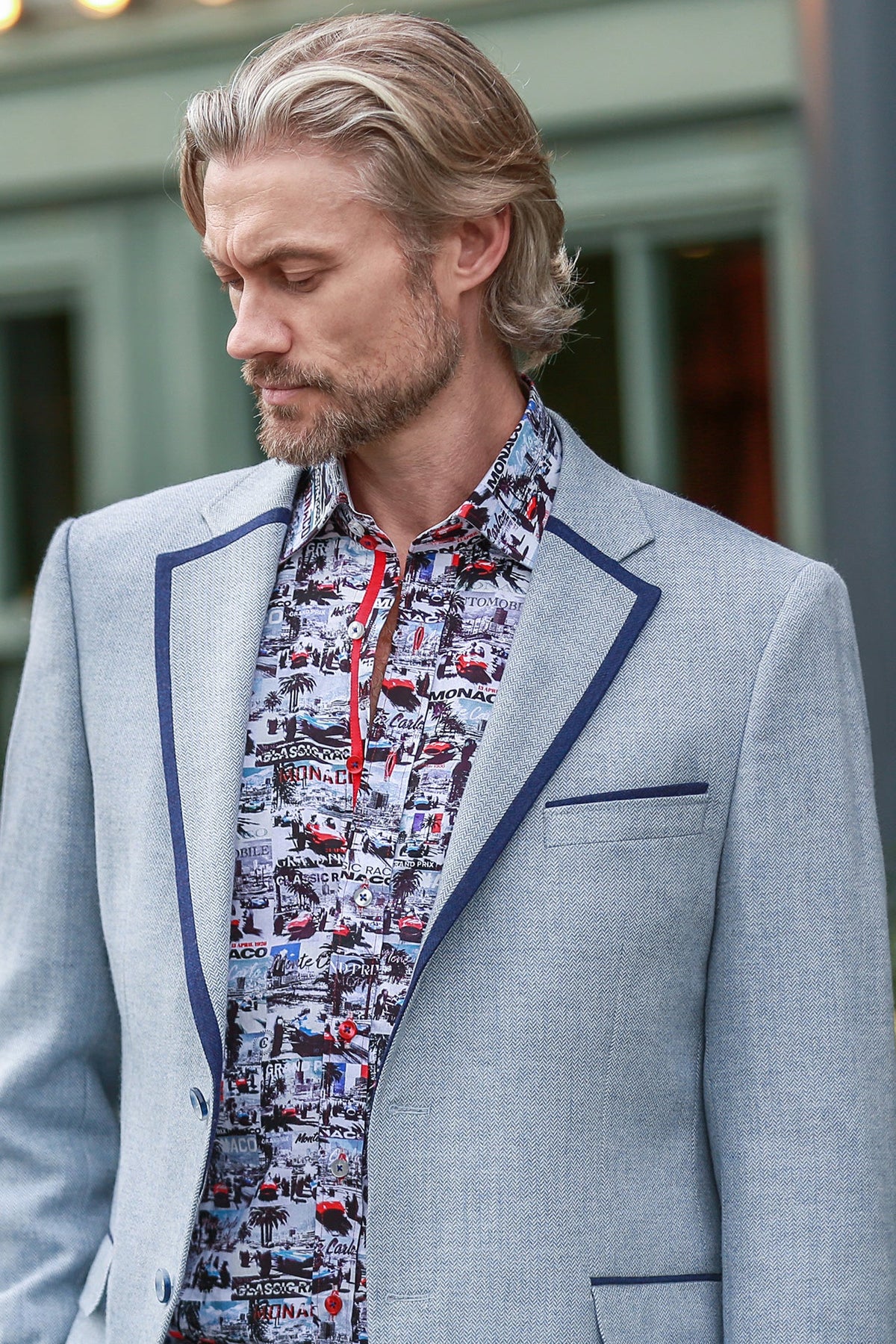 The Versatile Herringbone Jacket - Claudio Lugli Shirts