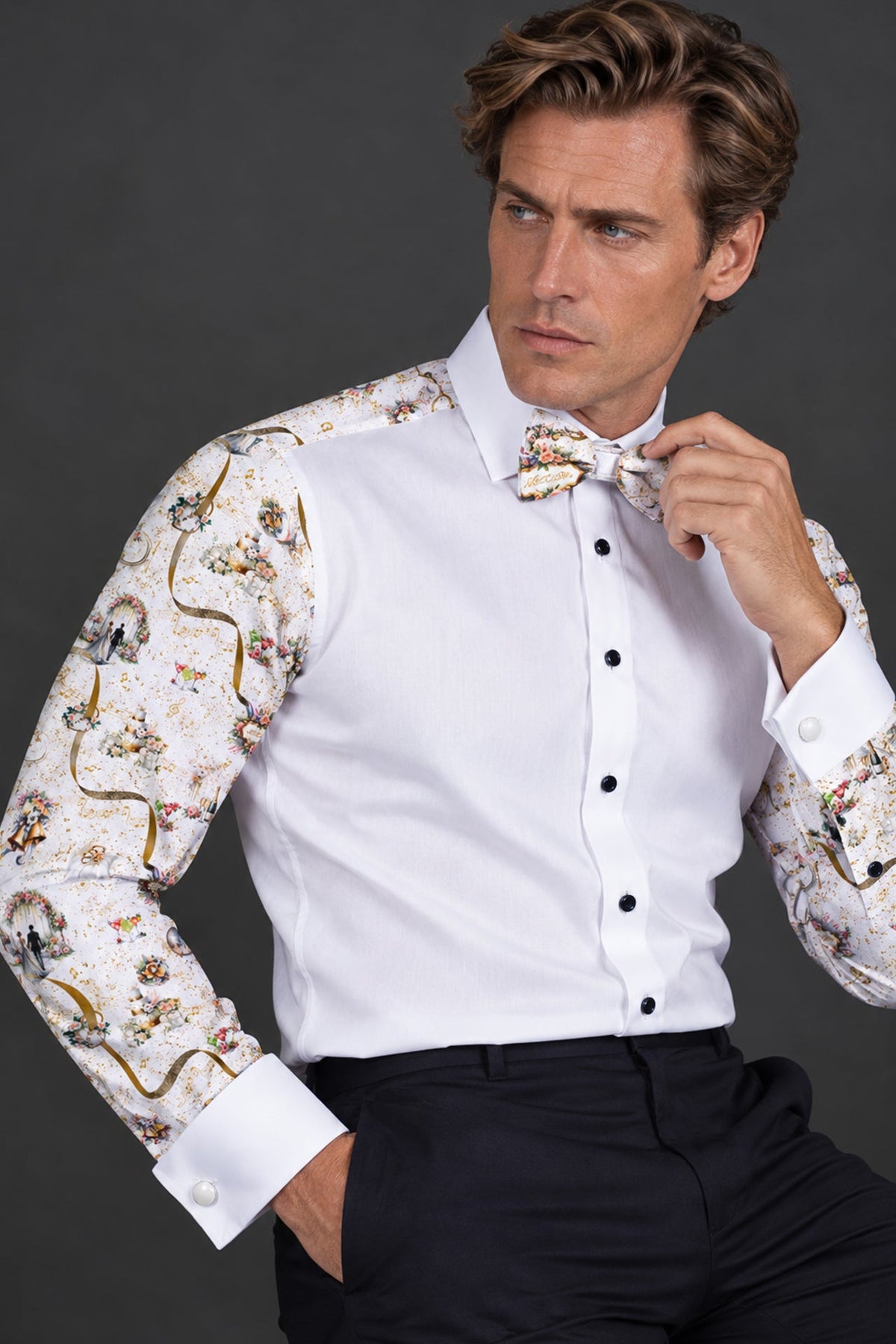 The Wedding Tuxedo Shirt - Claudio Lugli Shirts