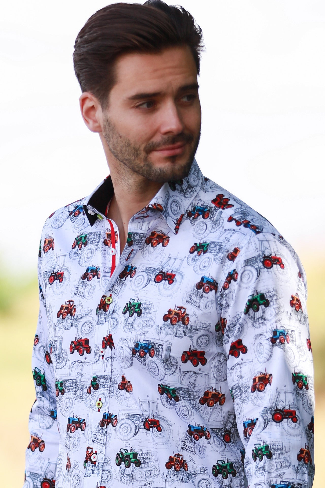 TRACTOR PRINT SHIRT - Claudio Lugli Shirts