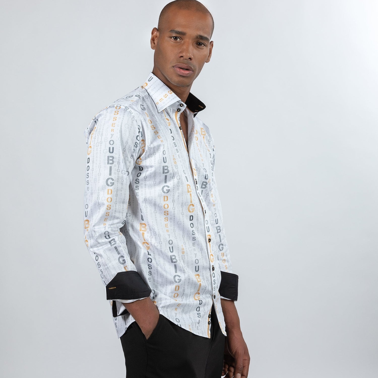 TYSON FURY: THE DOSSER PRINT SHIRT - Premium Men's Patterned Shirt by Claudio Lugli | Bold Design, Tailored Fit, Best Printed Shirts