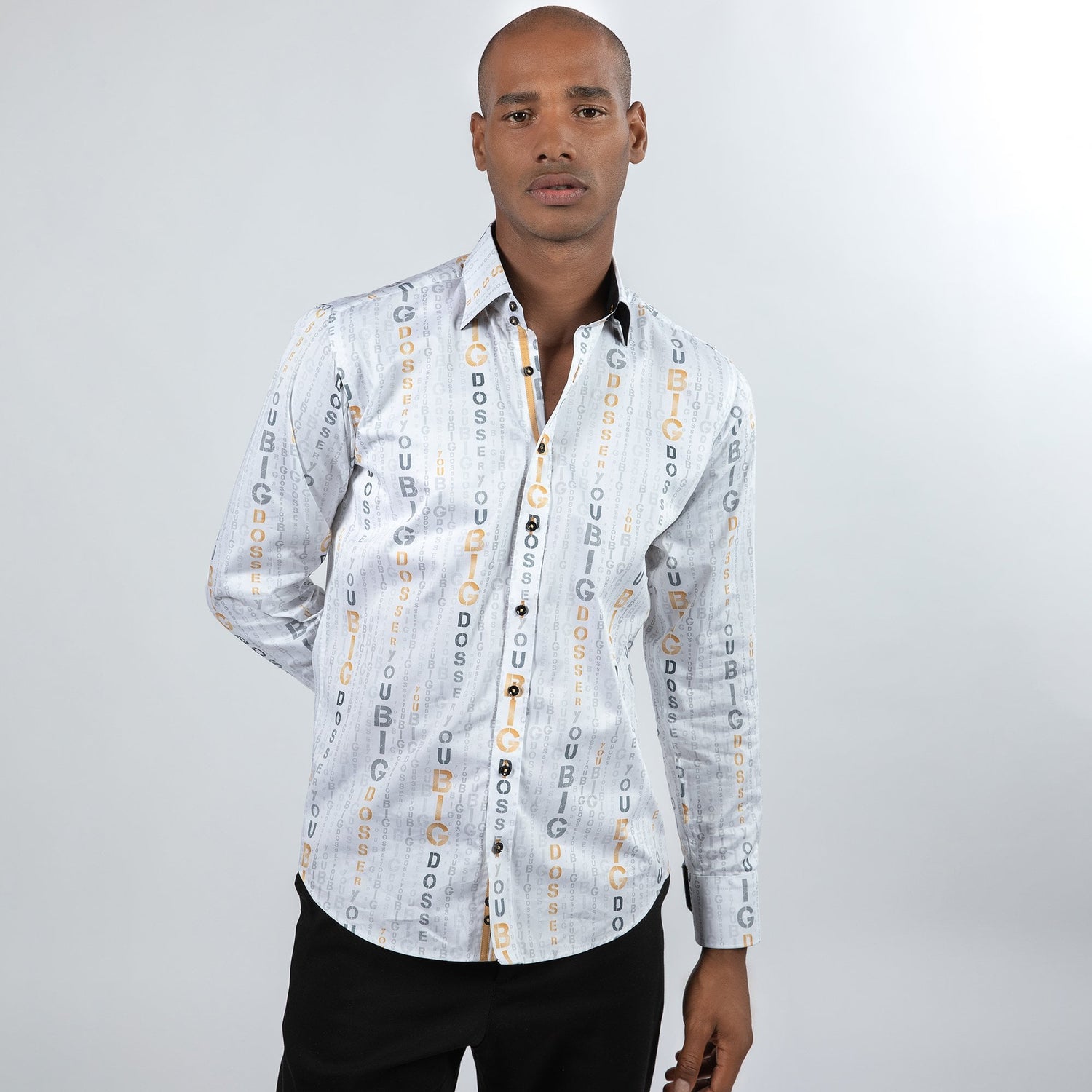 TYSON FURY: THE DOSSER PRINT SHIRT - Premium Men's Patterned Shirt by Claudio Lugli | Bold Design, Tailored Fit, Best Printed Shirts