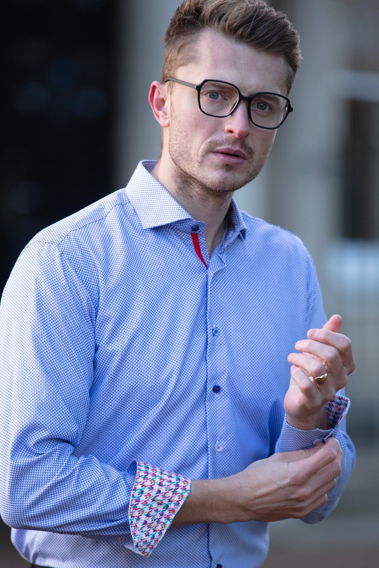 ULTIMATE NON-IRON CHECK SHIRT – Premium Men's Patterned Shirt by Claudio Lugli | Bold Design, Tailored Fit, Best Printed Shirts