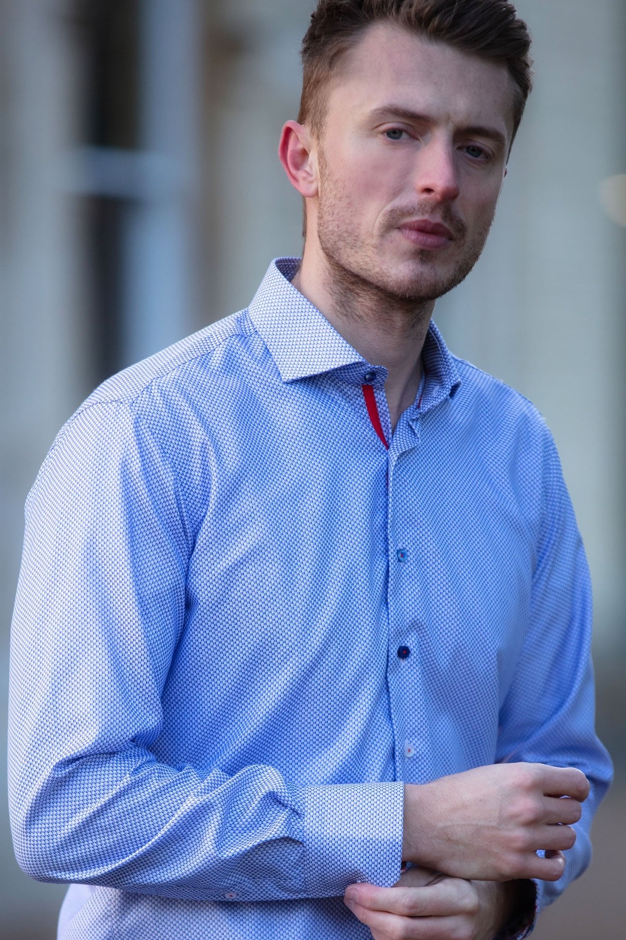 ULTIMATE NON-IRON CHECK SHIRT – Premium Men's Patterned Shirt by Claudio Lugli | Bold Design, Tailored Fit, Best Printed Shirts