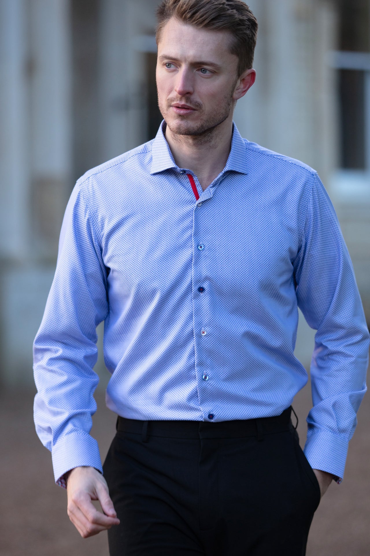 ULTIMATE NON-IRON CHECK SHIRT – Premium Men's Patterned Shirt by Claudio Lugli | Bold Design, Tailored Fit, Best Printed Shirts