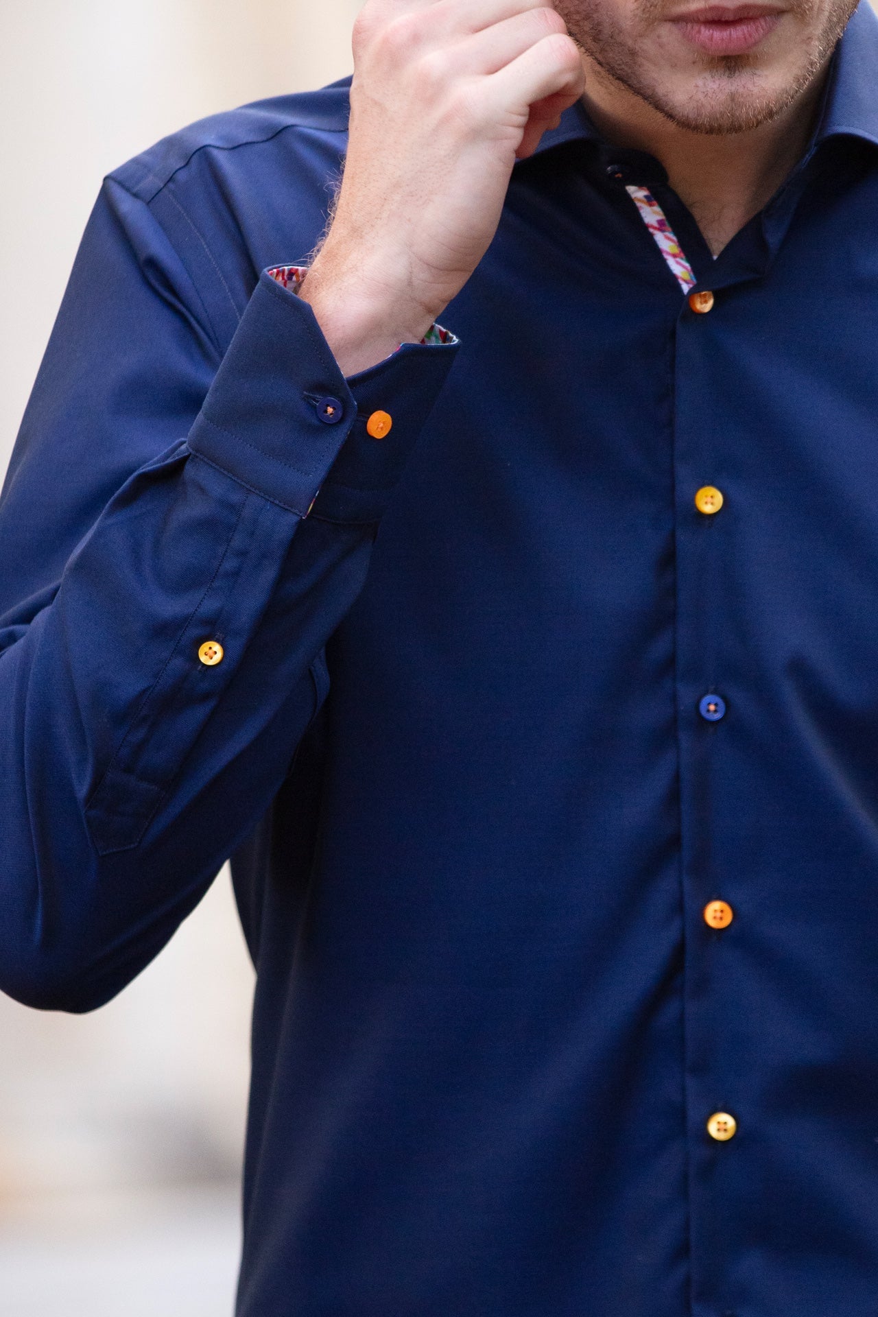 ULTIMATE NON-IRON SHIRT - Premium Men's Patterned Shirt by Claudio Lugli | Bold Design, Tailored Fit, Best Printed Shirts