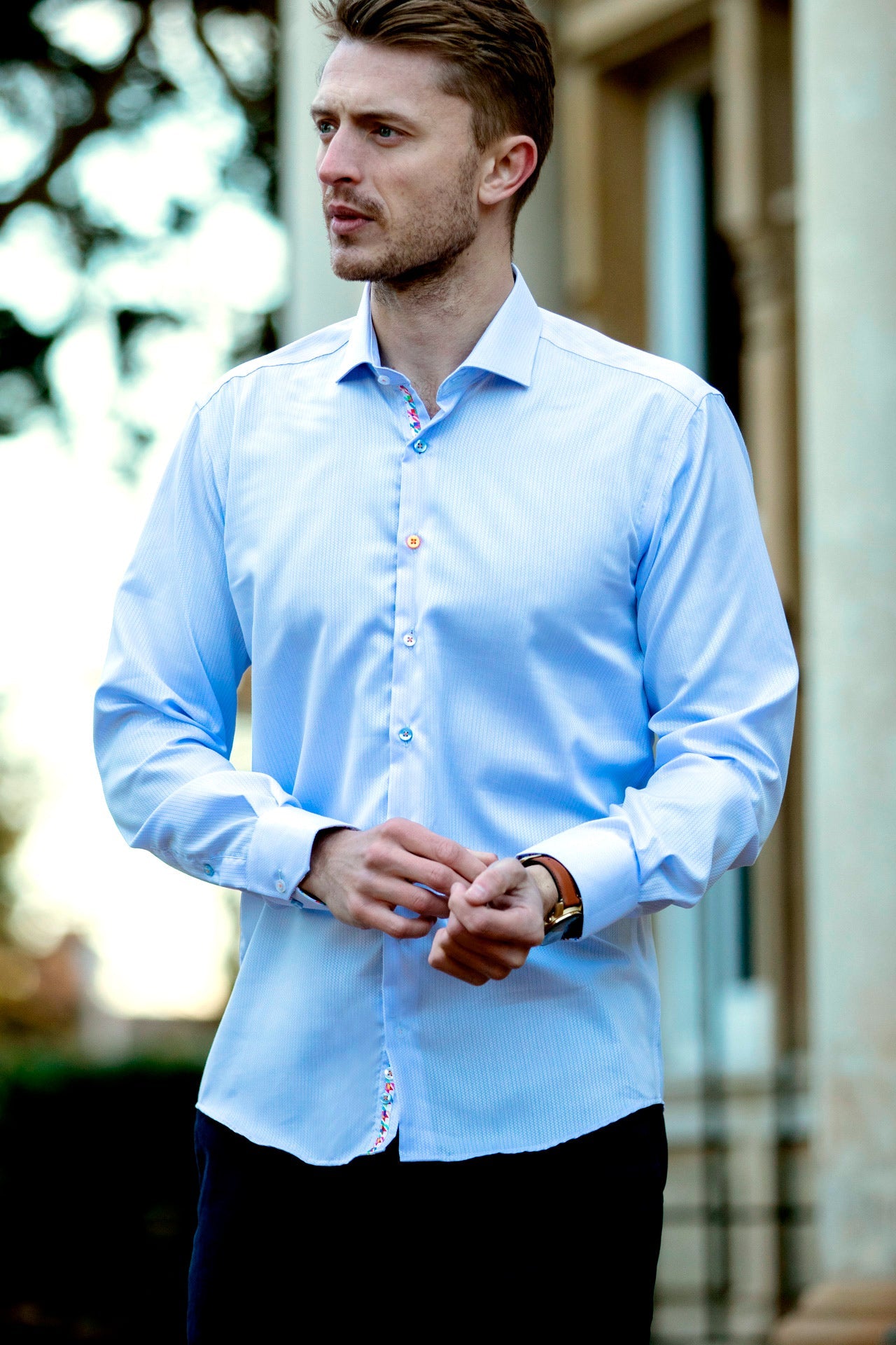 ULTIMATE NON-IRON TEXTURE SHIRT - Premium Men's Patterned Shirt by Claudio Lugli | Bold Design, Tailored Fit, Best Printed Shirts