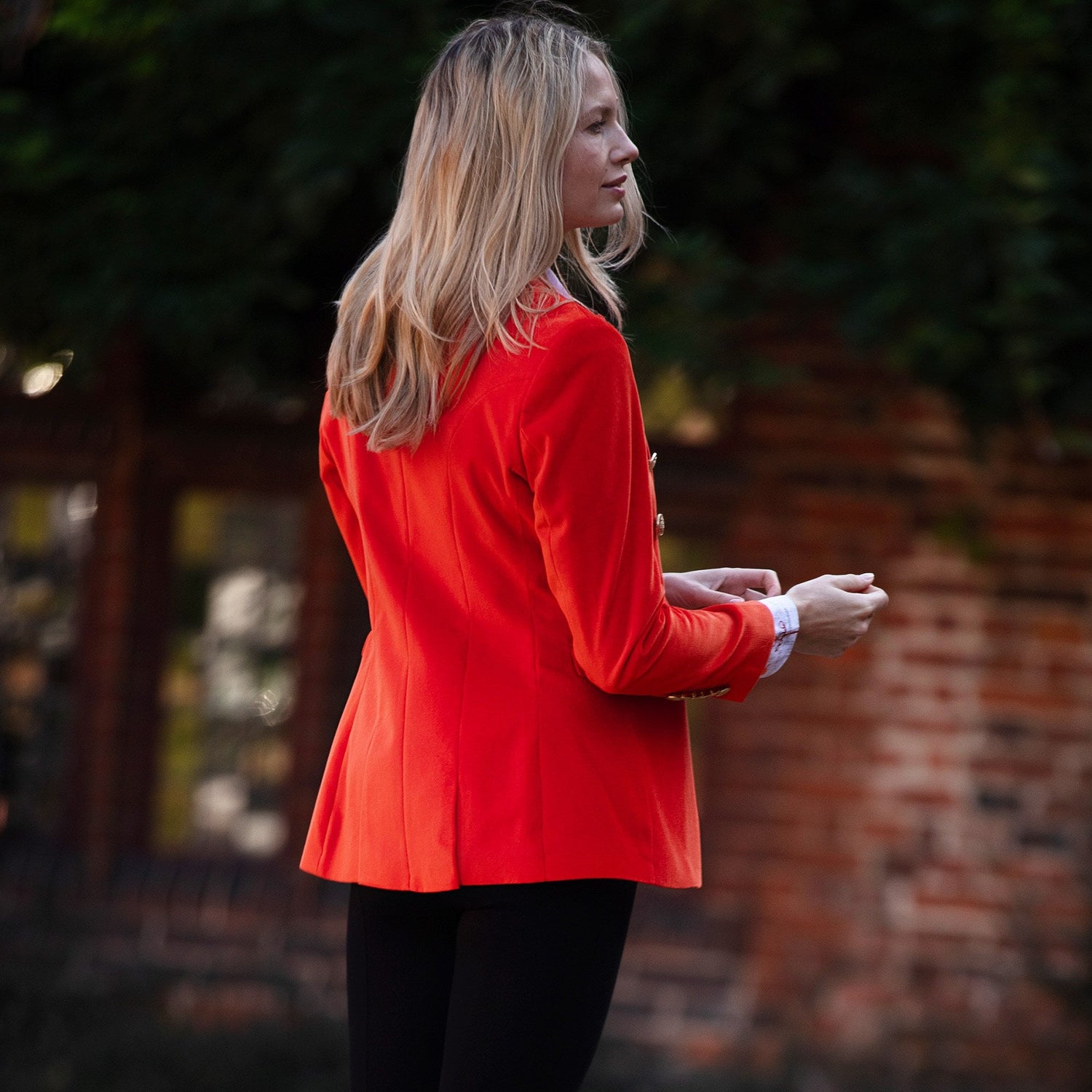 VELVET DOUBLE BREASTED WOMENS JACKET - Premium Men's Patterned Shirt by Claudio Lugli | Bold Design, Tailored Fit, Best Printed Shirts