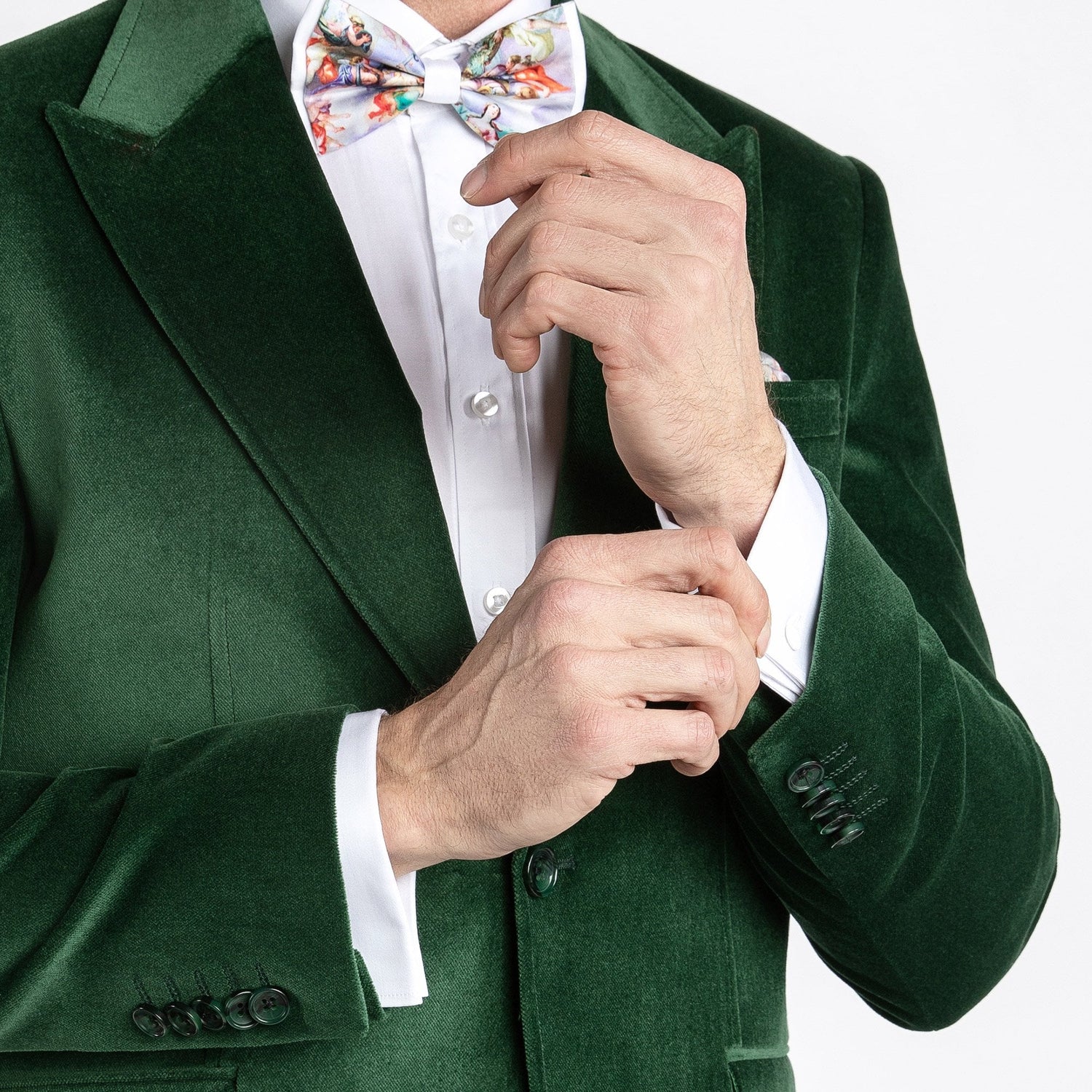 VIBRANT VELVET MENS JACKET – Premium Men's Patterned Shirt by Claudio Lugli | Bold Design, Tailored Fit, Best Printed Shirts