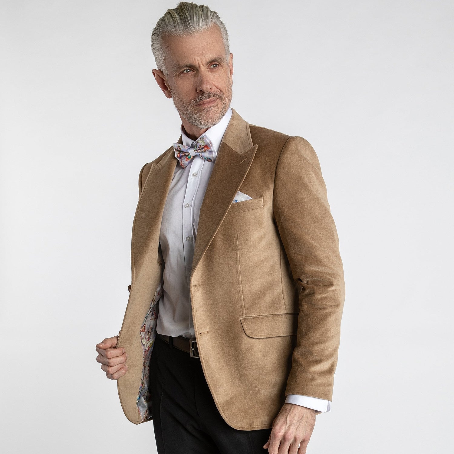 VIBRANT VELVET MENS JACKET – Premium Men's Patterned Shirt by Claudio Lugli | Bold Design, Tailored Fit, Best Printed Shirts