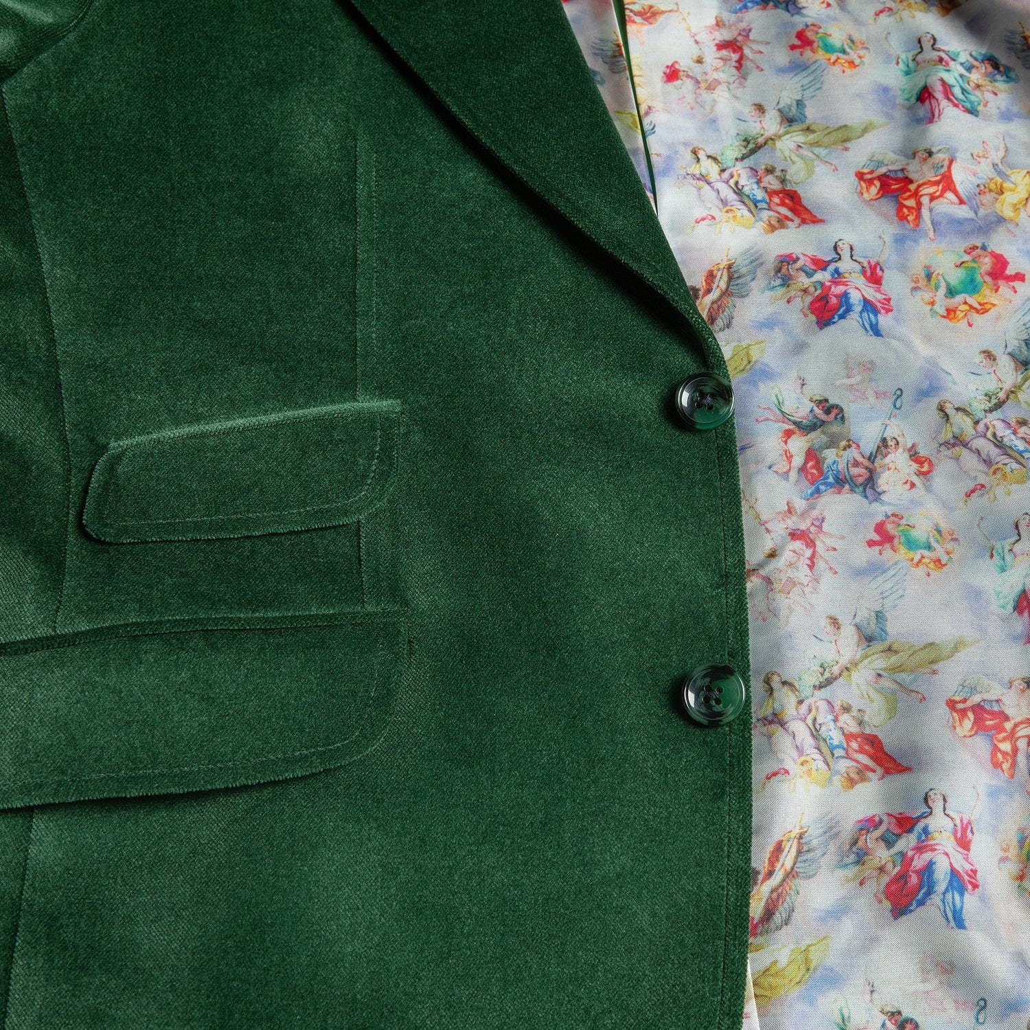 VIBRANT VELVET MENS JACKET – Premium Men's Patterned Shirt by Claudio Lugli | Bold Design, Tailored Fit, Best Printed Shirts