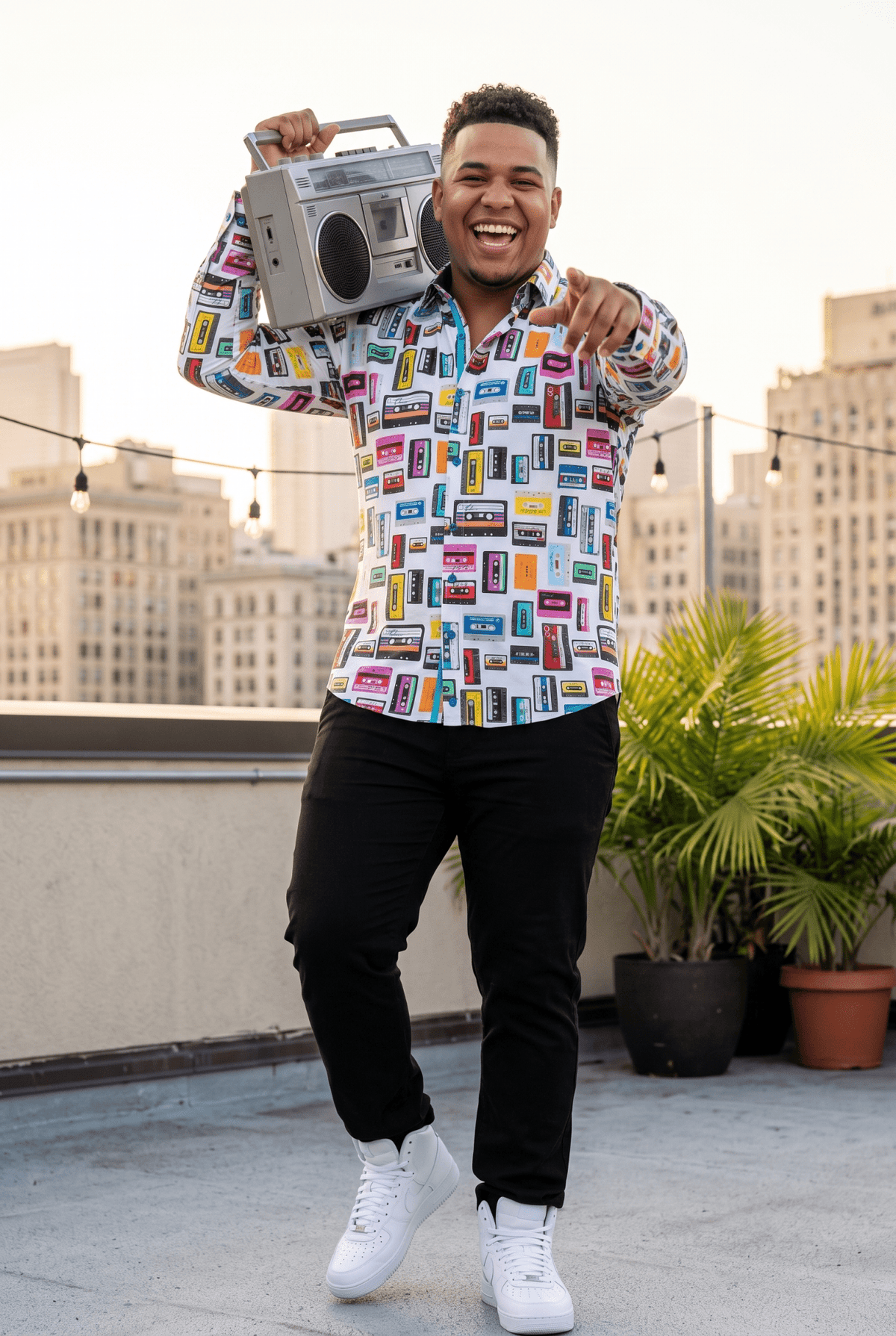 Vintage Cassette Shirt - Claudio Lugli Shirts