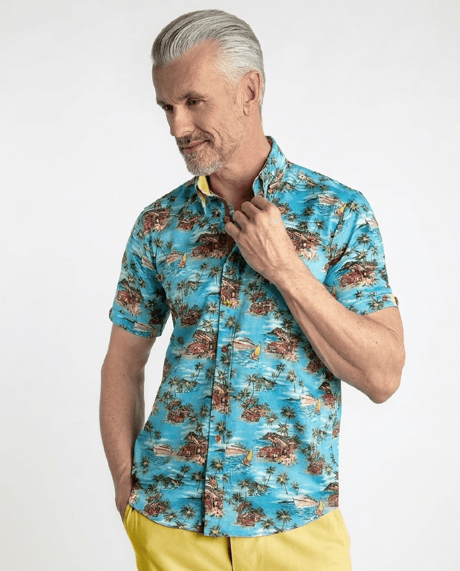 World Cruiser Short Sleeve Shirt - Claudio Lugli Shirts
