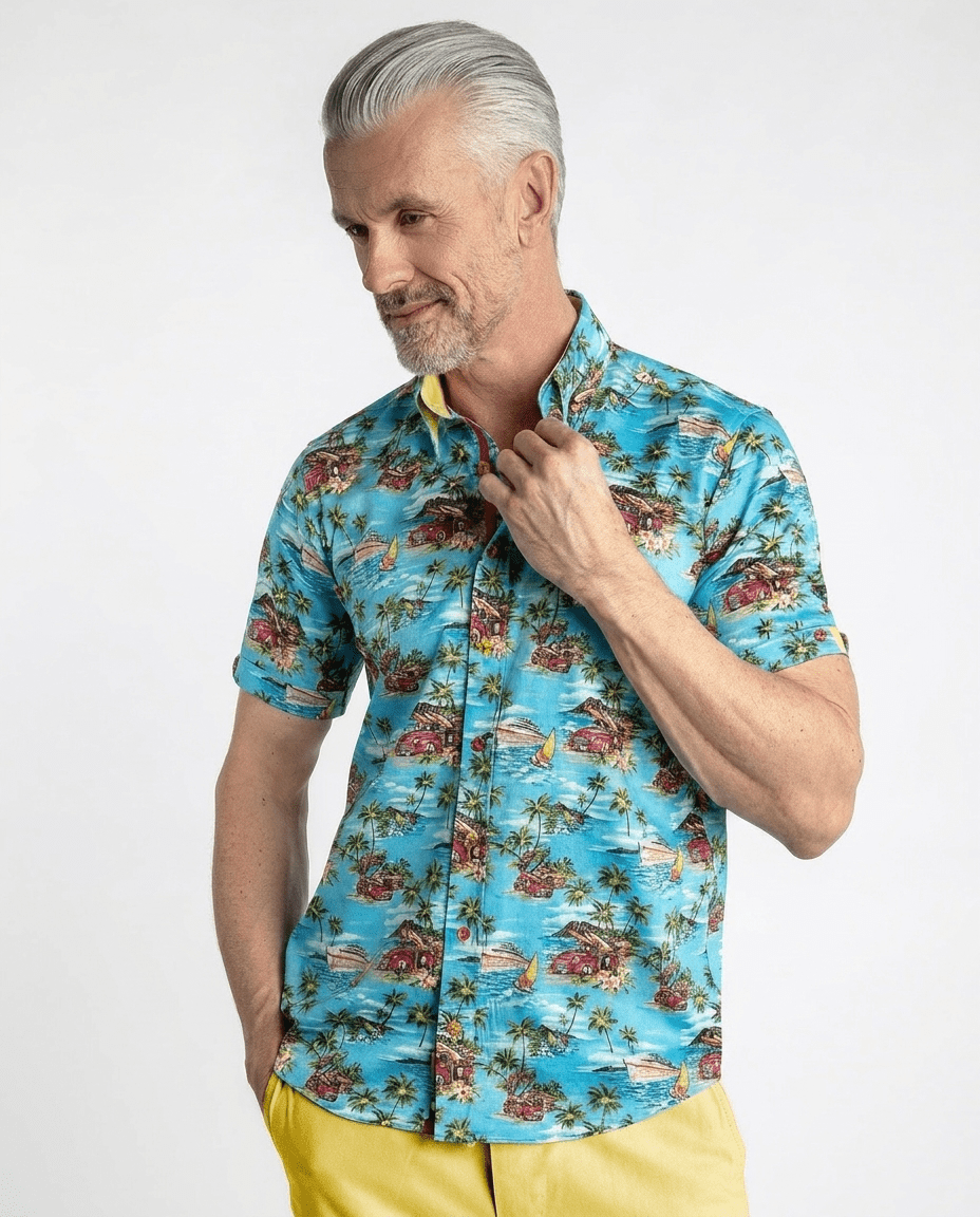 World Cruiser Short Sleeve Shirt - Claudio Lugli Shirts