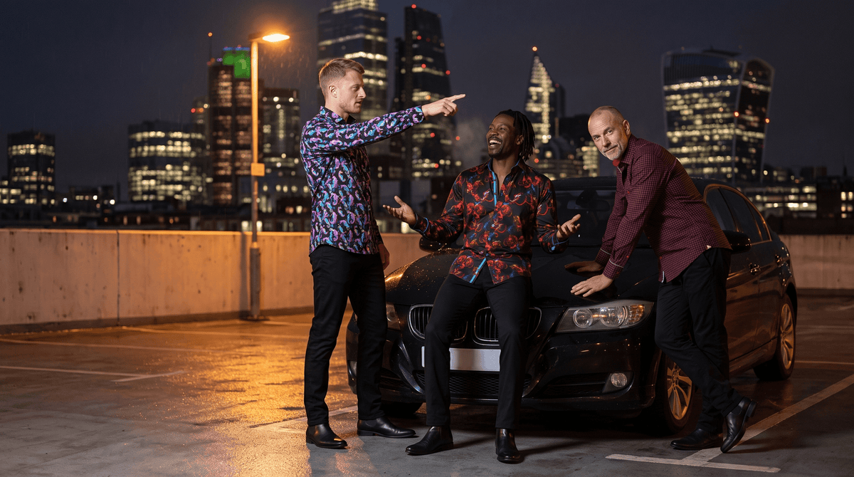 Black Shirts for Men: Why the Print Beats the Plain - Claudio Lugli Shirts