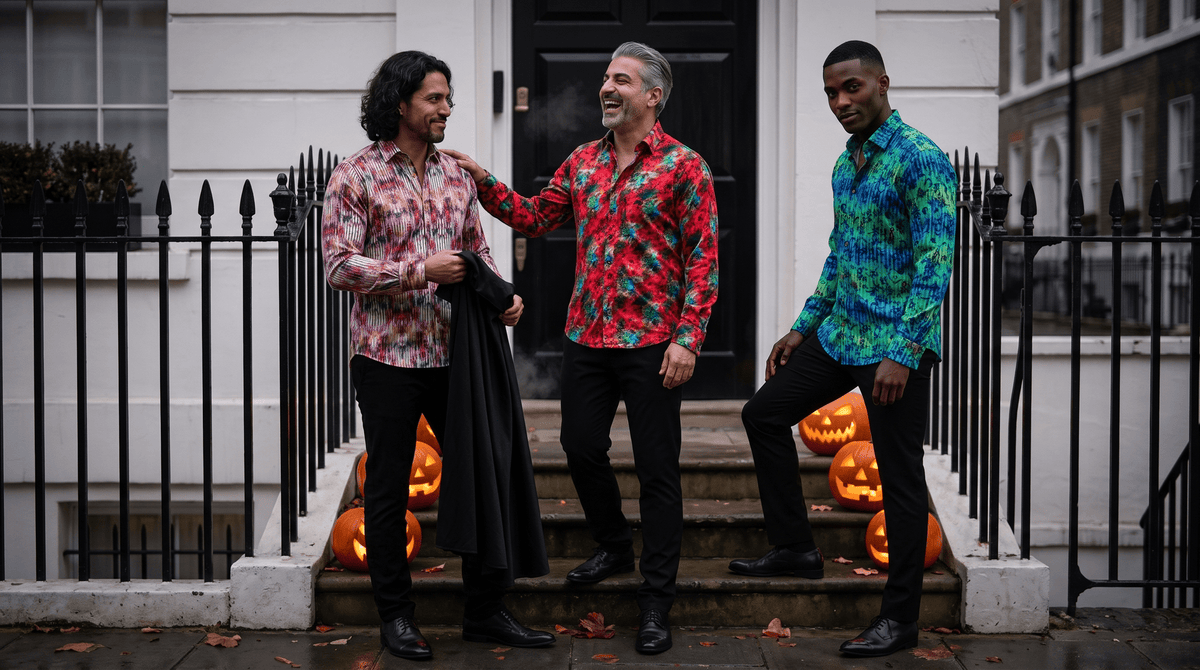 Costume or Printed Shirt? The Grown Man's Halloween Decision - Claudio Lugli Shirts