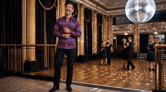 Glitterball Season: Party Shirts for Men Who Will Not Wear Sequins - Claudio Lugli Shirts