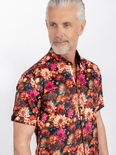 Men's Short-Sleeve Floral Shirts: The Summer Edit - Claudio Lugli Shirts