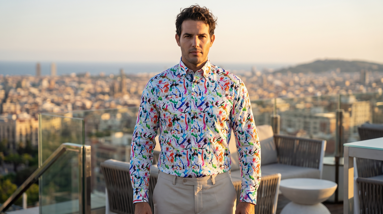 Polka Dot, Floral or Bold: Which Printed Shirt Suits You? - Claudio Lugli Shirts