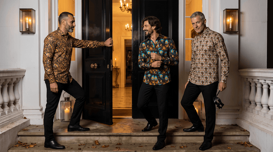The Masquerade Ball Outfit for Men: Baroque, Not Costume - Claudio Lugli Shirts