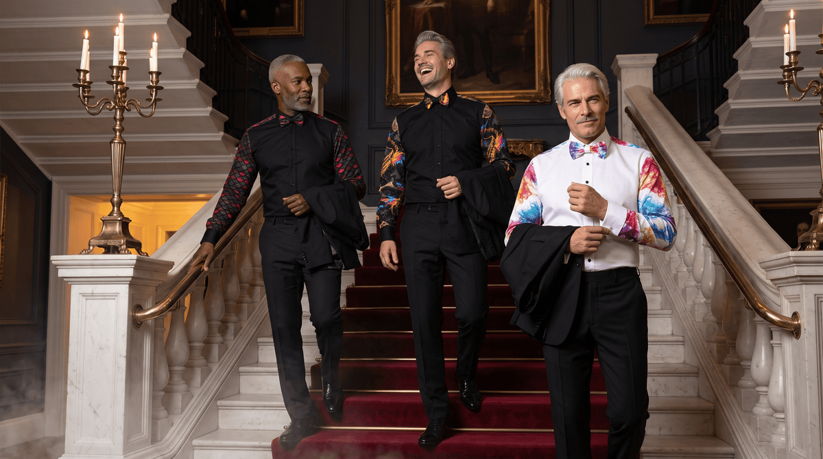 What to Wear to a Black-Tie Halloween Ball - Claudio Lugli Shirts