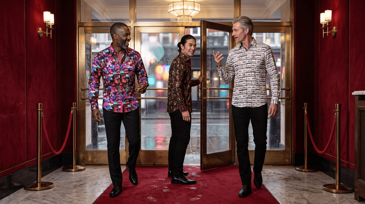 What to Wear to a Horror Premiere or Halloween Screening - Claudio Lugli Shirts
