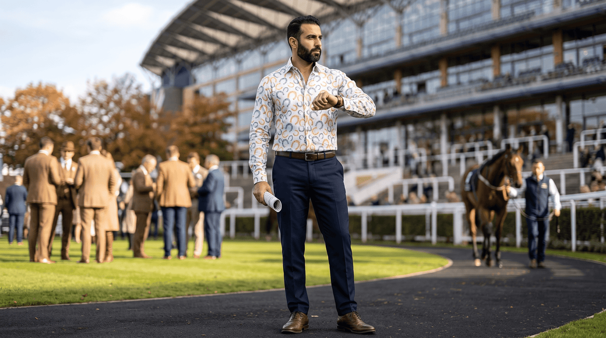 What to Wear to British Champions Day at Ascot 2026: A Man's Guide - Claudio Lugli Shirts