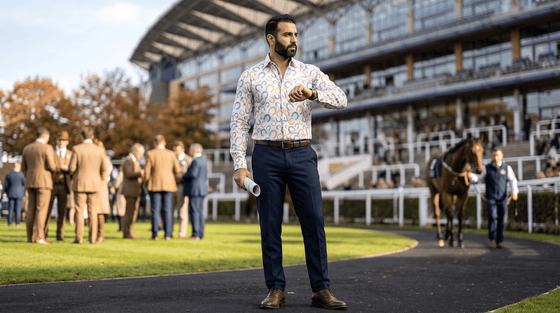 What to Wear to British Champions Day at Ascot 2026: A Man's Guide - Claudio Lugli Shirts