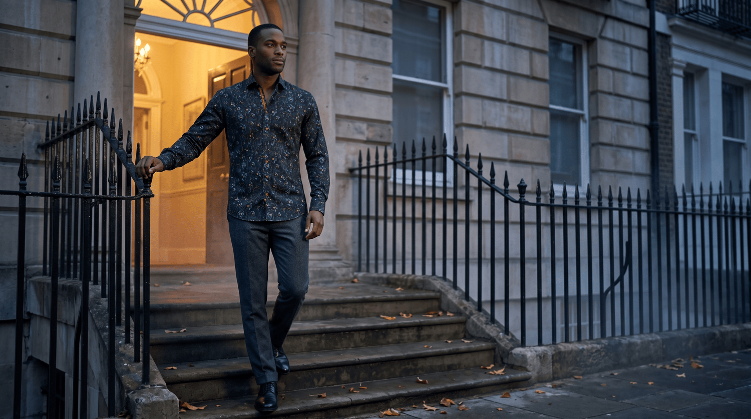 What to Wear When the Nights Draw In: The Dark Season Wardrobe for Men - Claudio Lugli Shirts