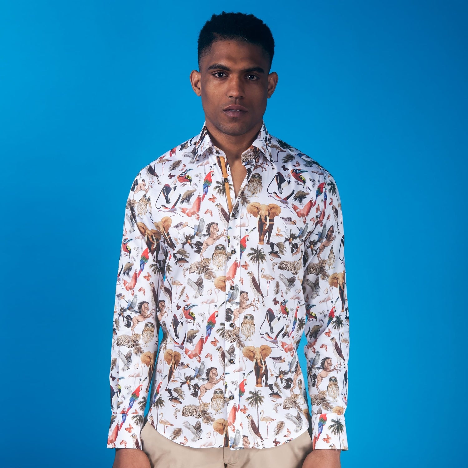 ANIMAL KINGDOM PRINT SHIRT