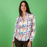 WATERCOLOUR PAINT SPLASH WOMENS SHIRT