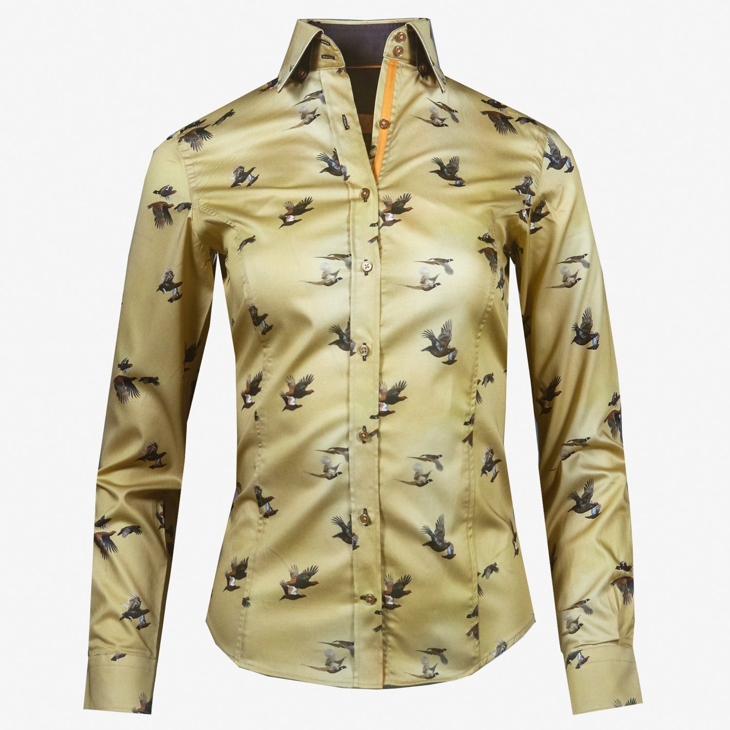 ANNE PHEASANT FLYING WOMENS PRINT SHIRT