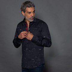 HEADLIGHT PRINT SHIRT - Premium Men's Patterned Shirt by Claudio Lugli | Bold Design, Tailored Fit, Best Printed Shirts