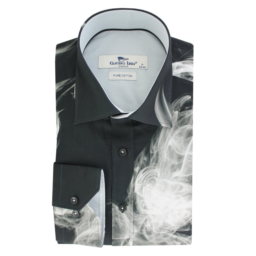 PRE-ORDER - SMOKE PRINT SHIRT