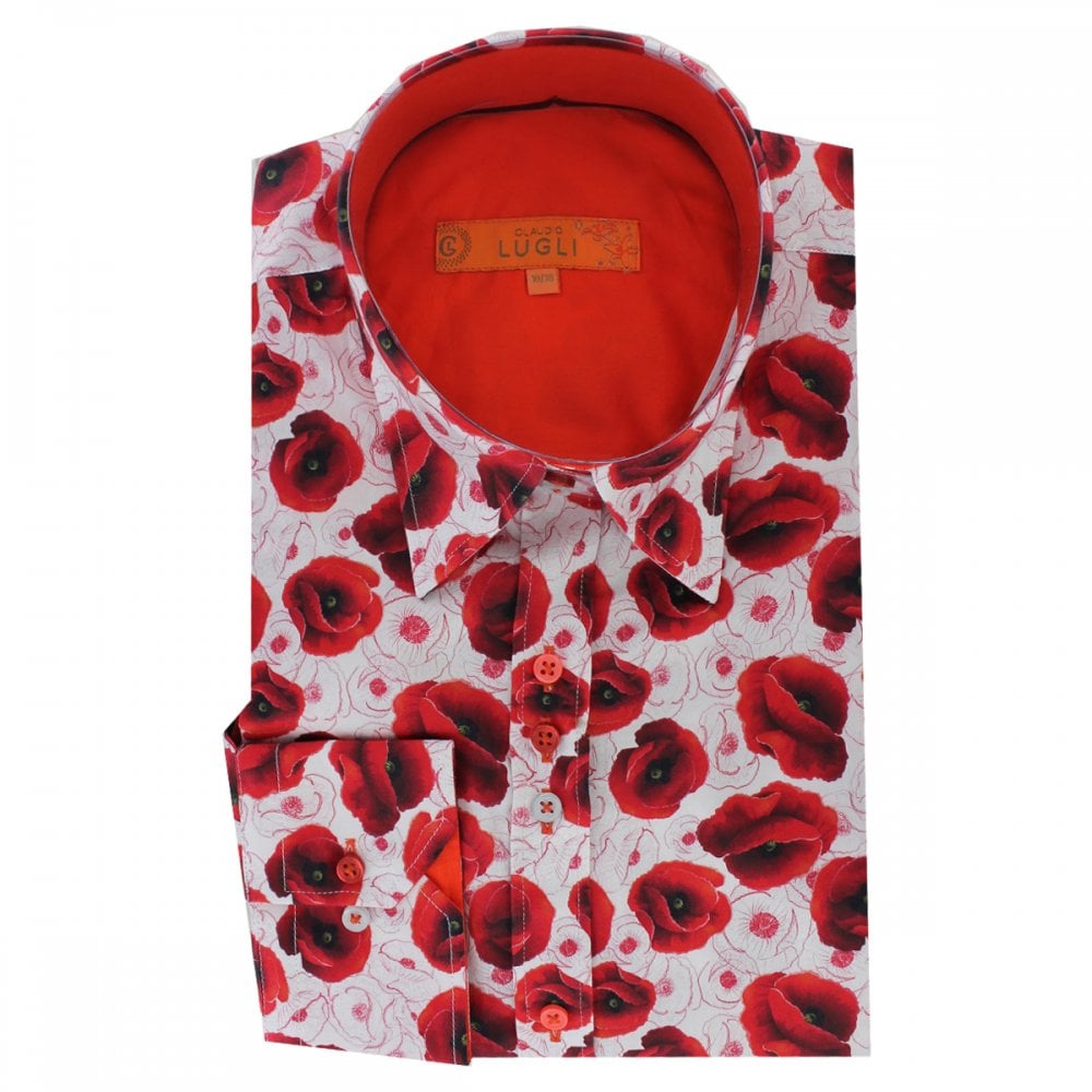 REMEMBRANCE POPPY WOMENS SHIRT