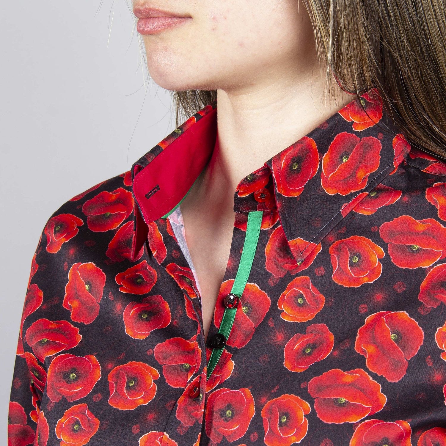 REMEMBRANCE POPPY WOMENS SHIRT