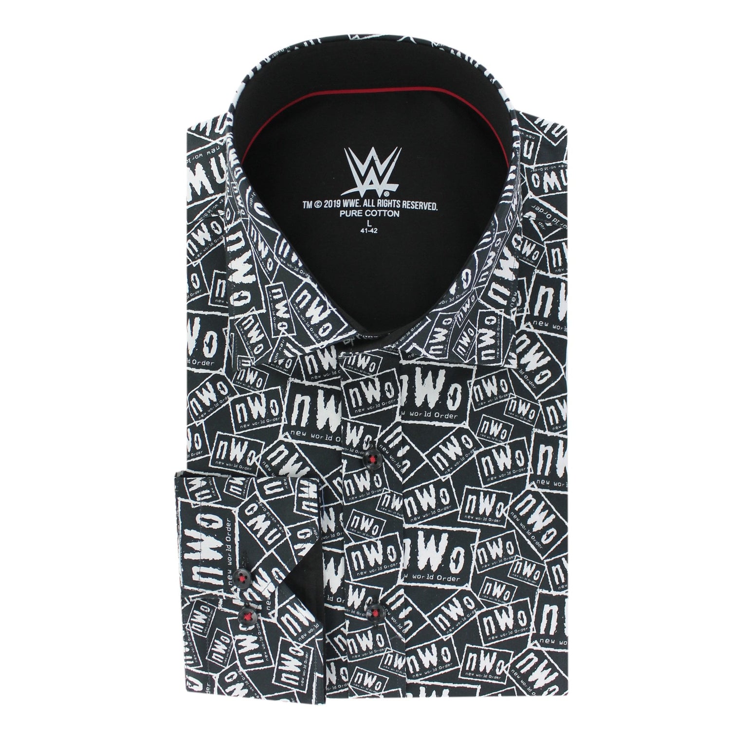 WWE: NWO LOGO PRINT SHIRT