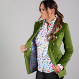 OREGON VELVET DOUBLE BREASTED WOMENS JACKET