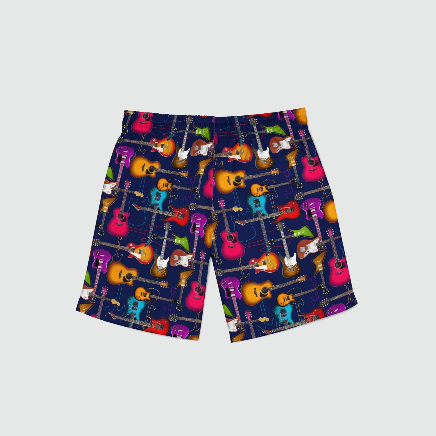 GUITAR COTTON POPLIN PRINT BOXER SHORTS