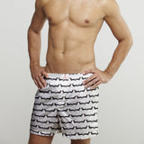 SAUSAGE DOG POPLIN COTTON PRINTED BOXER SHORTS